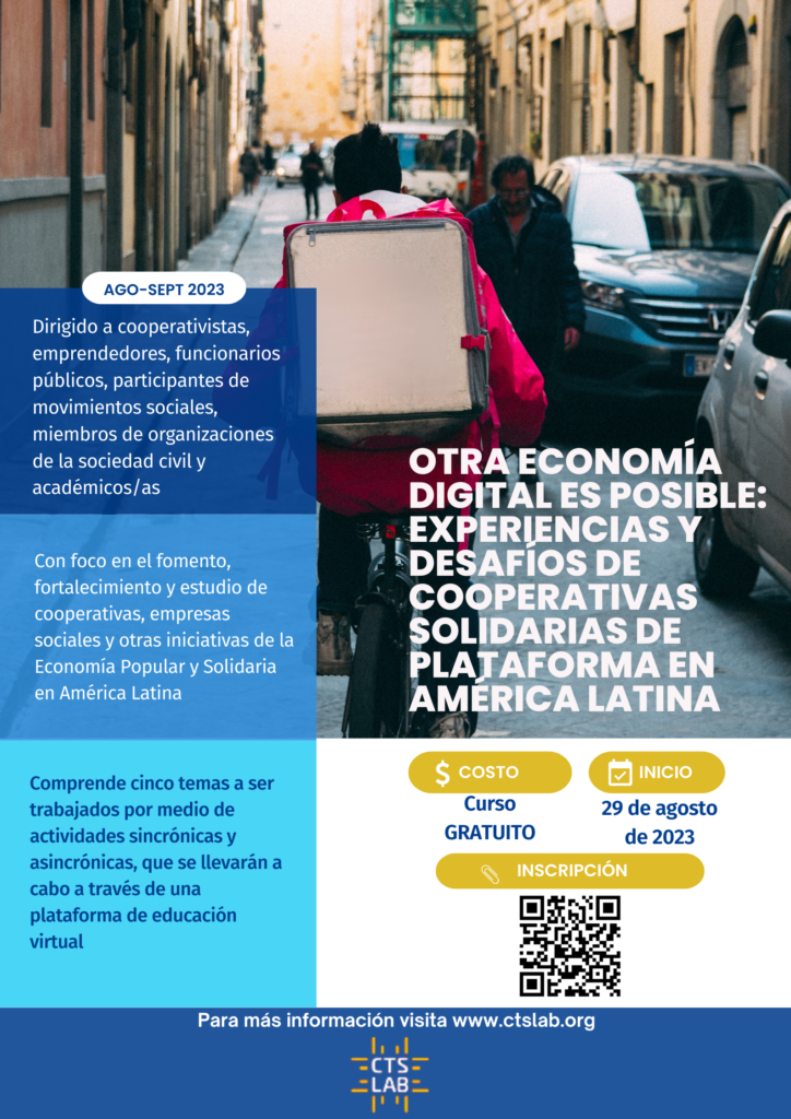 OTRA ECONOMÍA DIGITAL ES POSIBLE: EXPERIENCIAS Y DESAFÍOS DE COOPERATIVAS SOLIDARIAS DE PLATAFORMA EN AMÉRICA LATINA