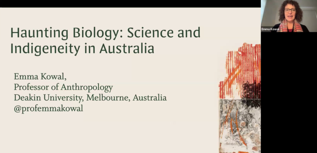 HAUNTING BIOLOGY: SCIENCE AND INDIGENITY IN AUSTRALIA – EMMA KOWAL