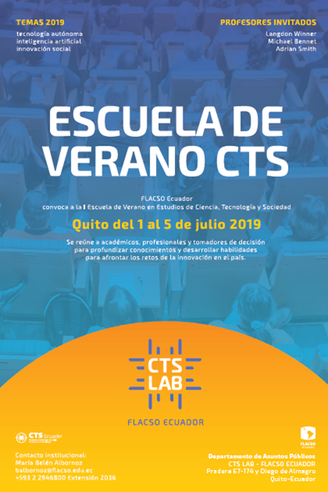 ESCUELA DE VERANO CTS 2019